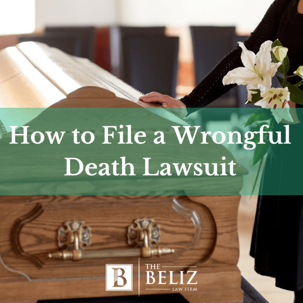 how to file a wrongful death lawsuit in California